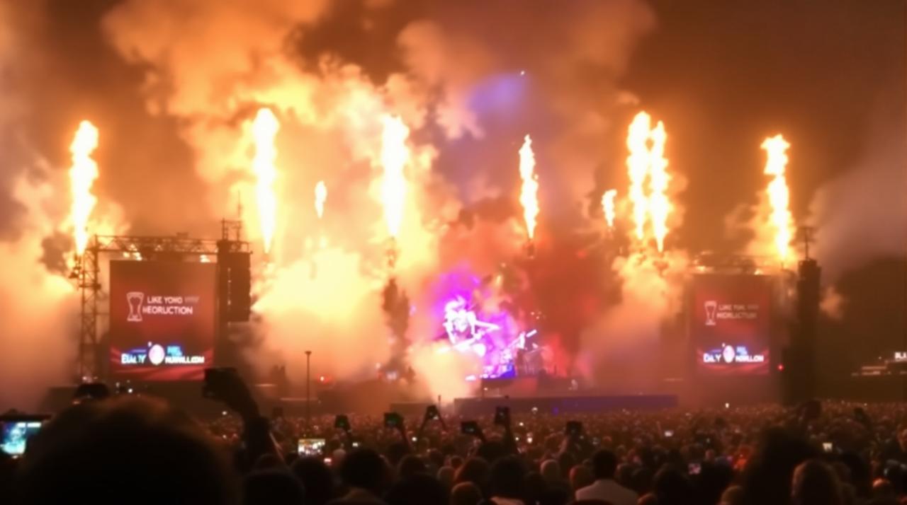 某歌手演唱会现场突然停电，数万观众被困场馆两小时